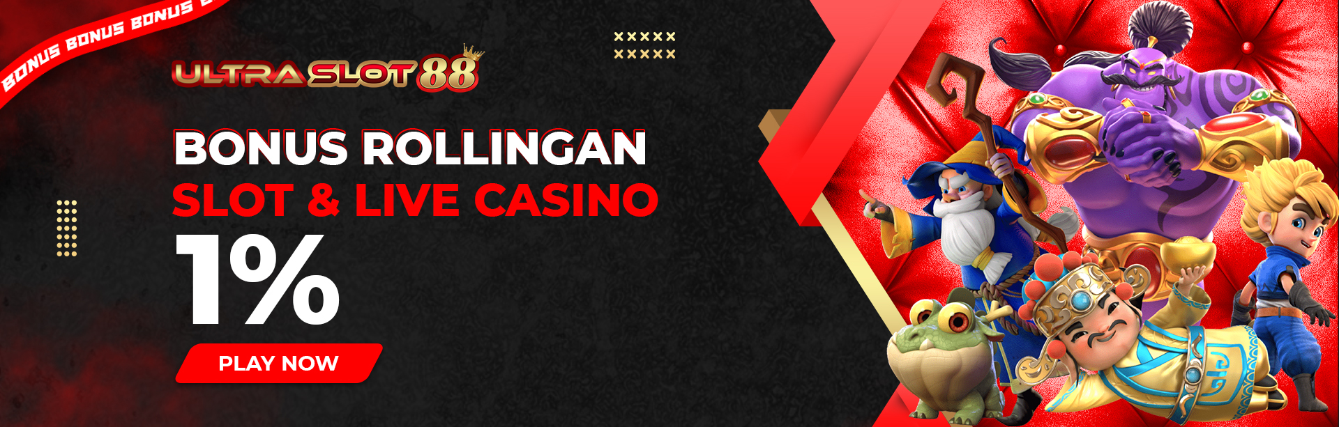 ROLLINGAN SLOT & LIVE CASINO up to 1%